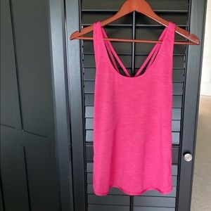 Pink Yoga top